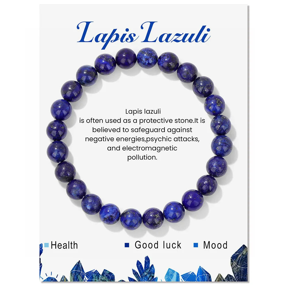 Aria | Bracelet en Cristal Naturel avec Propriétés Curatives | Équilibre et Énergie Positive 15