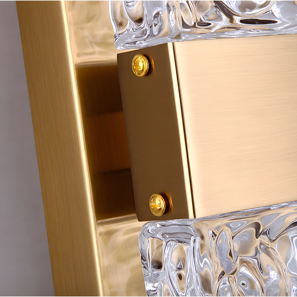 AuraLuxe | Applique Murale Design en Cristal avec Éclairage LED ? Élégance Contemporaine pour Chambre et Salon 5