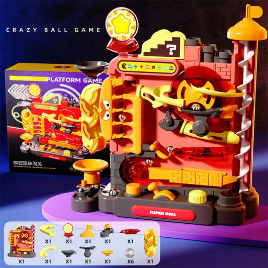 Aventure Montessori | Jouet Éducatif Multicouche avec Balles Interactives | Développement Cognitif pour Enfants de 3 à 5 Ans 0