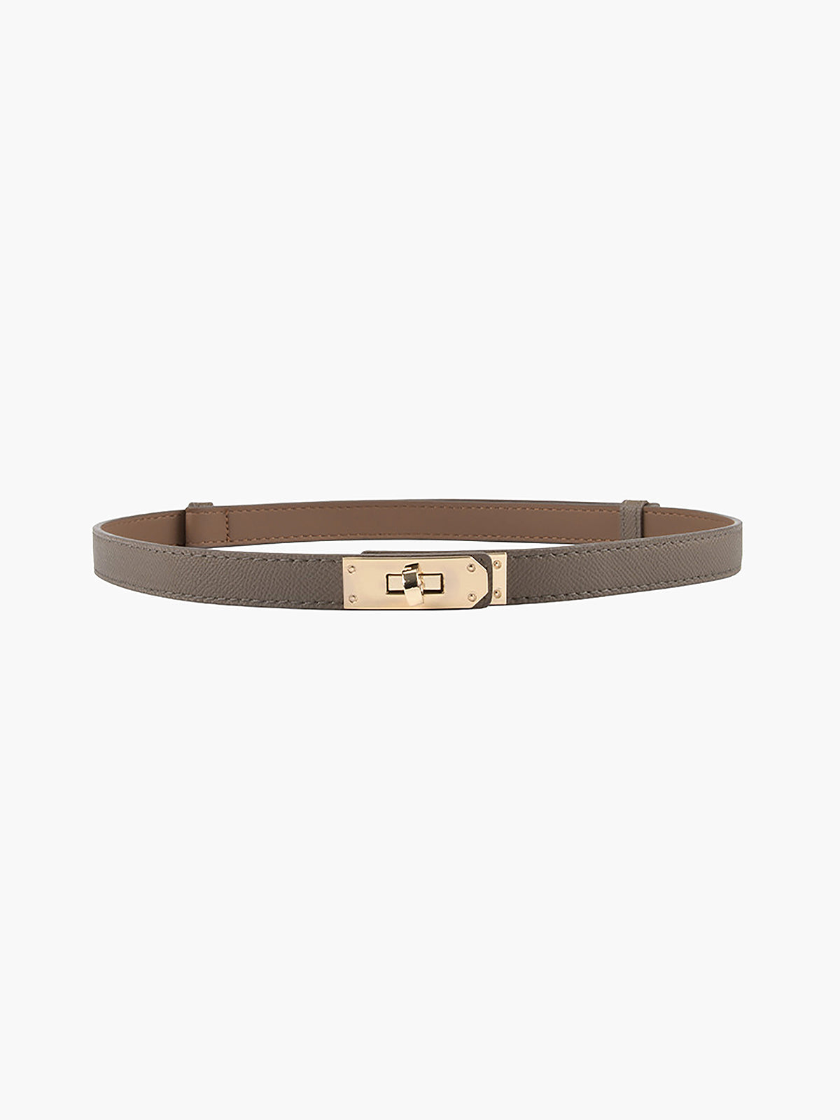 GlamBelt - Ceinture Femme Réglable Boucle Dorée