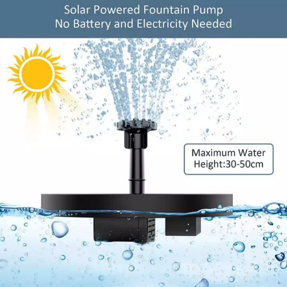 Flowbee - Fontaine solaire élégante pour les oiseaux du jardin