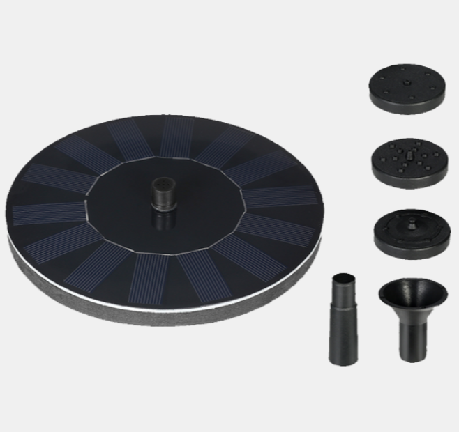 Flowbee - Fontaine solaire élégante pour les oiseaux du jardin