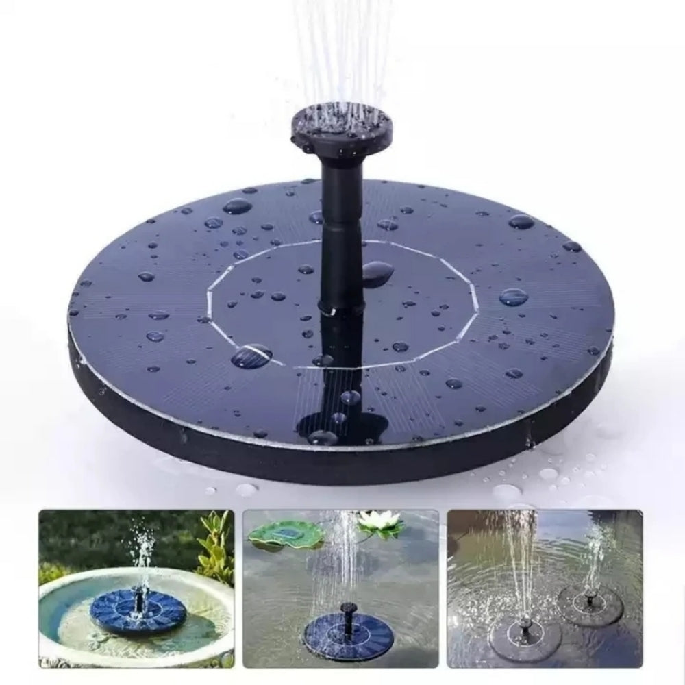 Flowbee - Fontaine solaire élégante pour les oiseaux du jardin