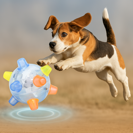 Balle Lumineuse pour Chien | Jouet Interactif avec Effets LED | Stimule l'Activité et le Jeu Actif 0