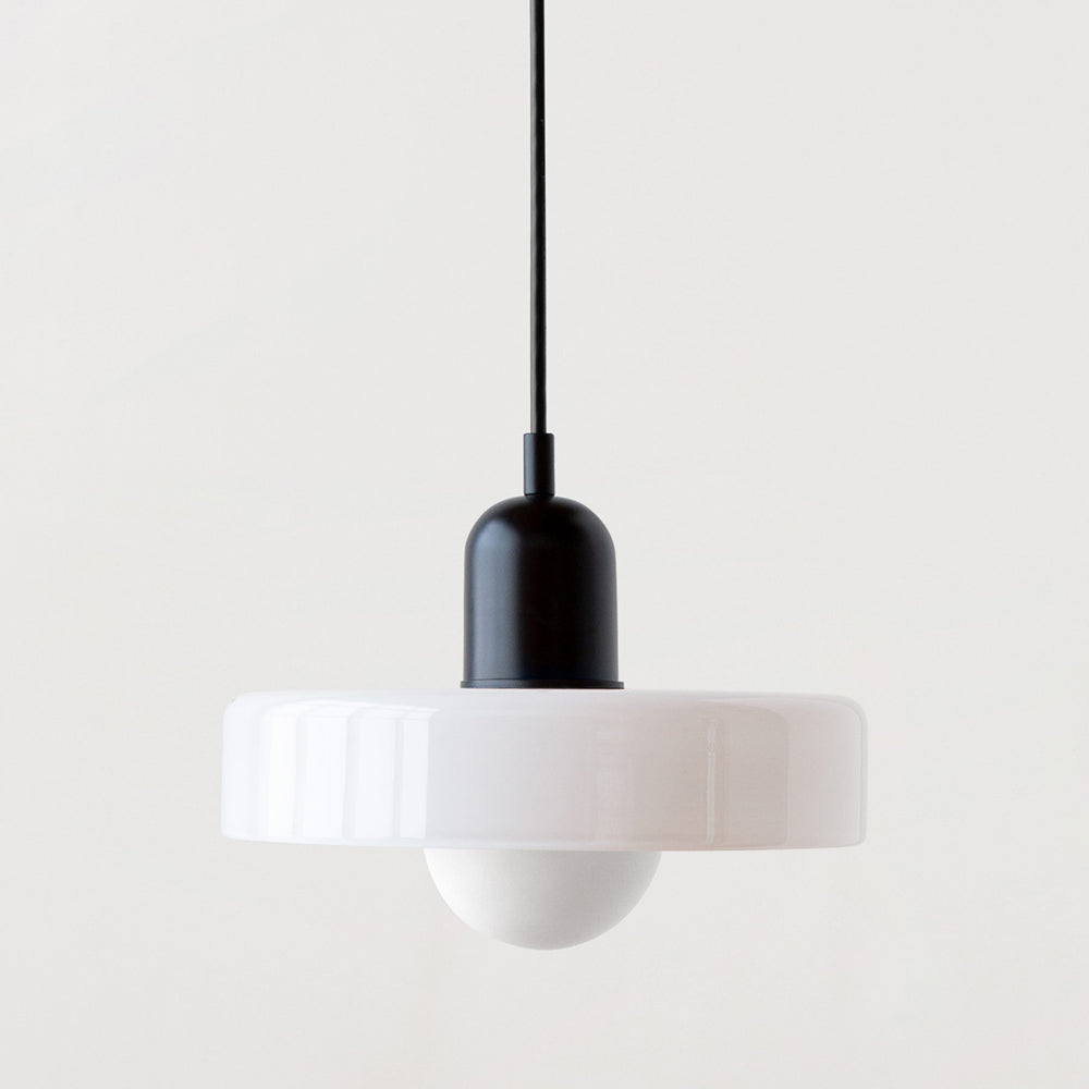 LumiVerre Bauhaus – Suspension en Verre Coloré au Design Iconique | Éclairage Artistique & Élégant