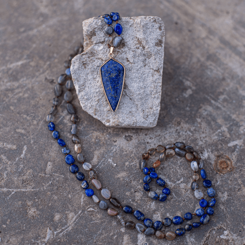 Aurealis - Collier mala de méditation à 108 perles