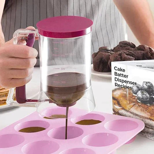 QuickServe Dispenser - Crêpes et Cupcakes Facilement