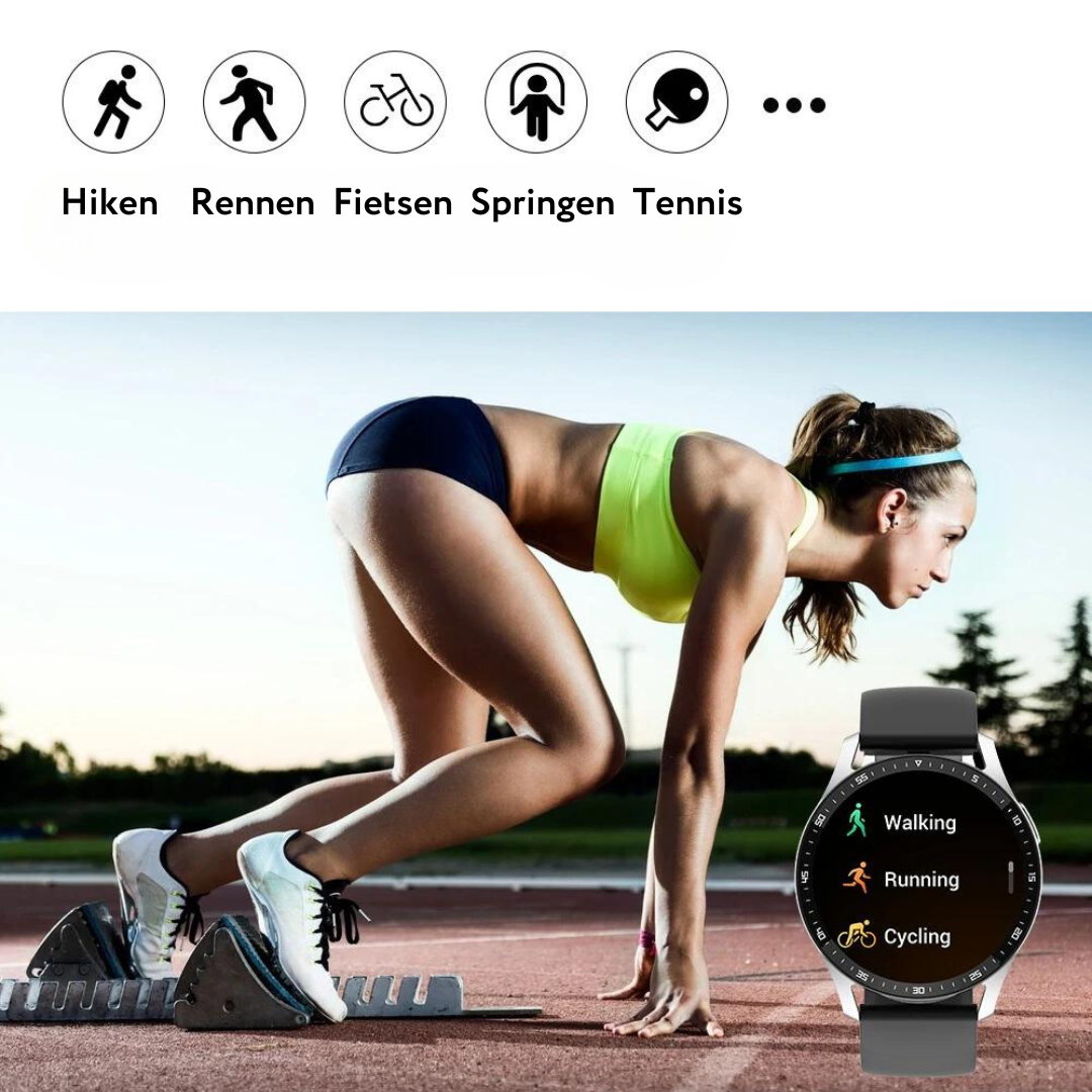 PowerPulse Elite - Montre Sport Connectée Performances