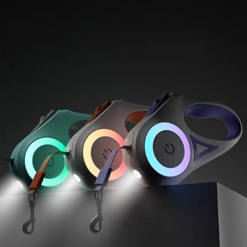 SafeWalk Leash - Laisse Chien Lumineuse LED 5m