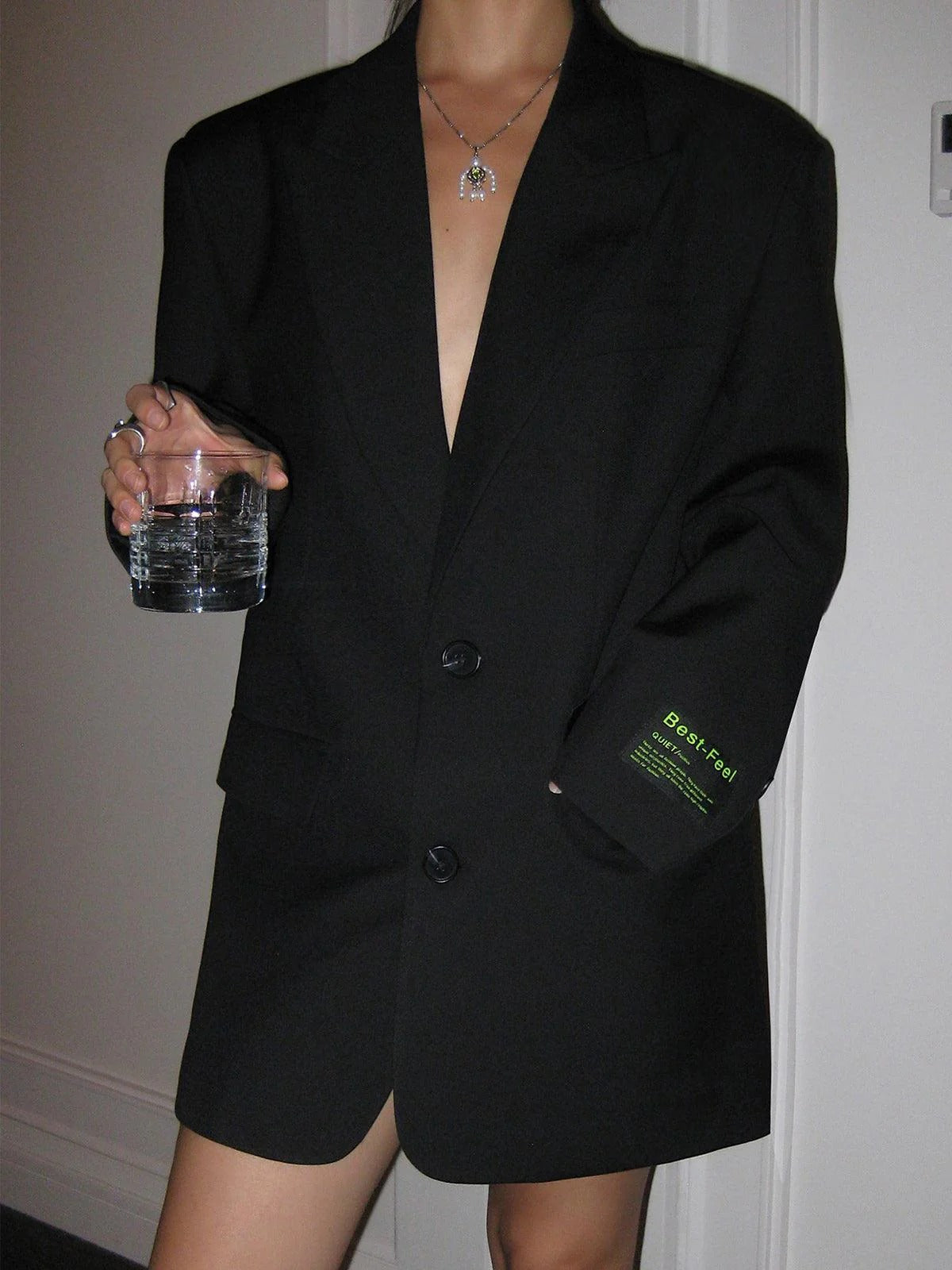 Blazer Oversize Femme - Élégance Classique pour Bureau et Sorties 6