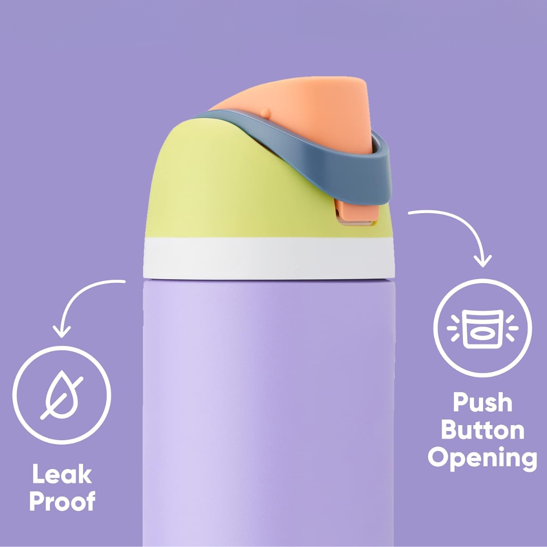 Bouteille Isotherme Inoxydable | Isolation Double Paroi avec Paille Intégrée | Parfait pour Boissons Froides et Chaudes 3