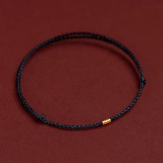 Bracelet Spirituel | Bracelet Fait Main avec Bénédiction Tibétaine | Ajustement Réglable pour Équilibre et Paix Intérieure 5