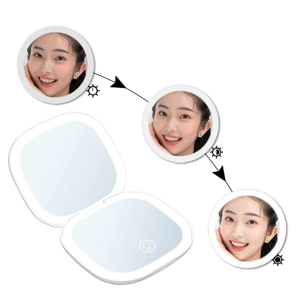 GlowMirror - Miroir Lumineux pour Look Rayonnant