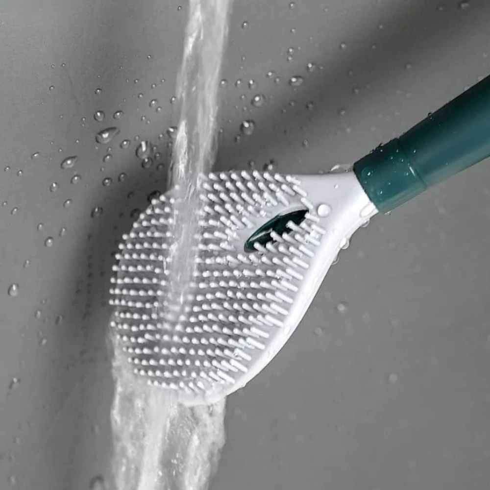 BristleFlex | Brosse WC Flexible avec Distributeur de Nettoyage Intégré | Nettoyage Efficace et Hygiénique 3