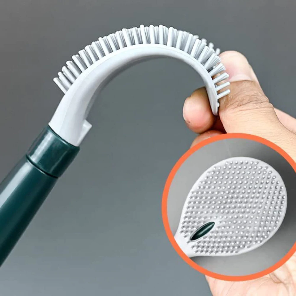 BristleFlex | Brosse WC Flexible avec Distributeur de Nettoyage Intégré | Nettoyage Efficace et Hygiénique 6