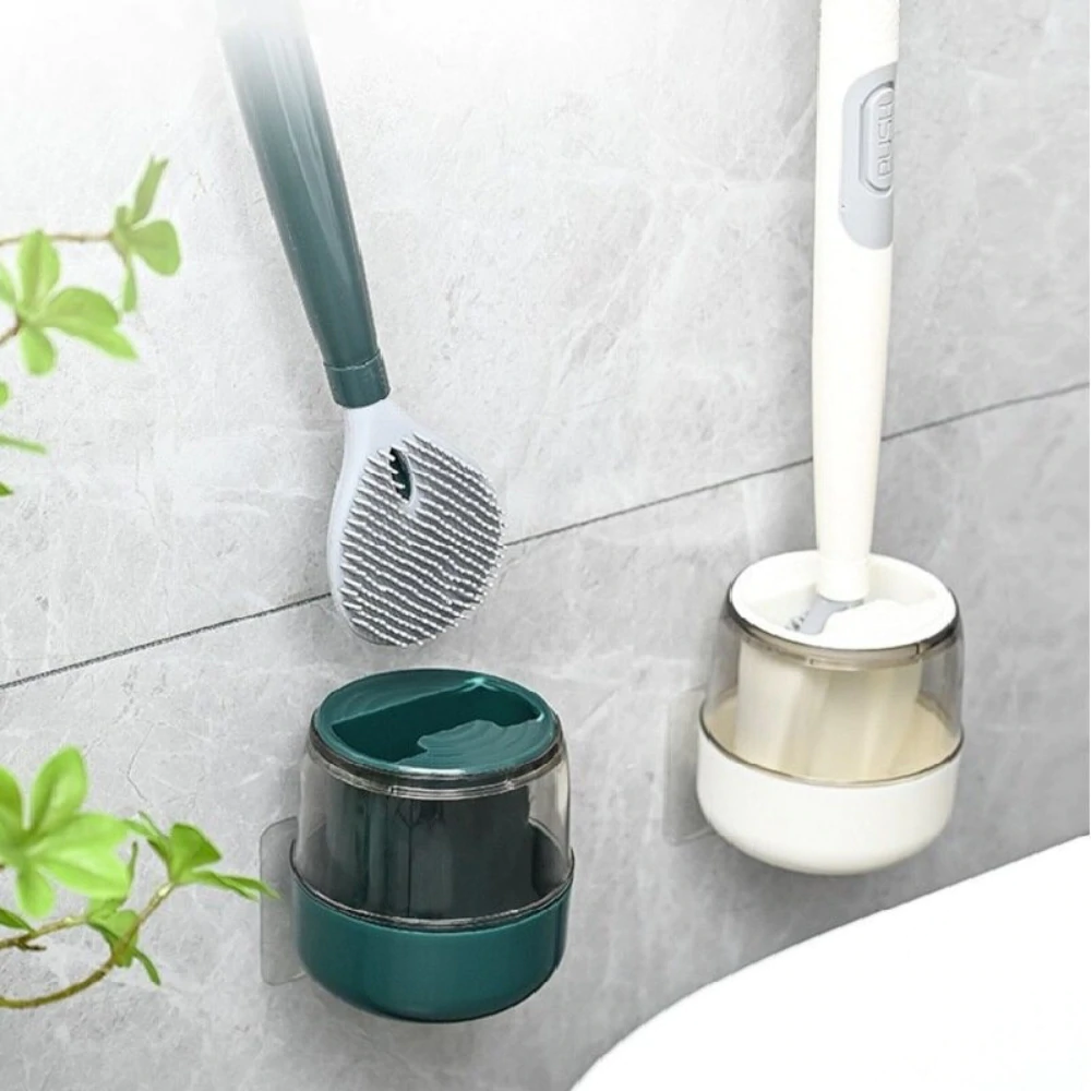 BristleFlex | Brosse WC Flexible avec Distributeur de Nettoyage Intégré | Nettoyage Efficace et Hygiénique 7