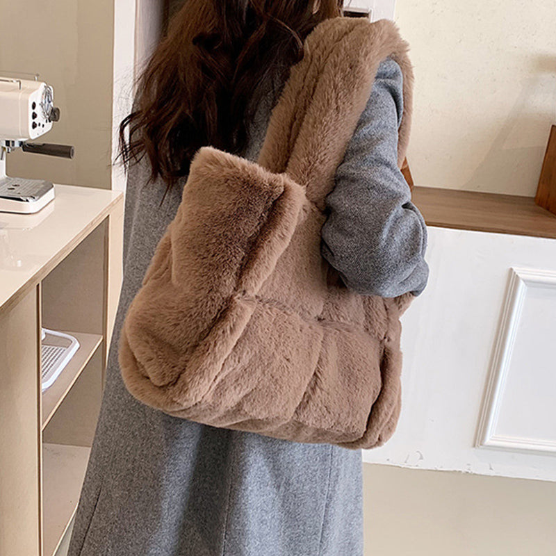 Pipa Plush Bag – Sac Femme Confortable Hivernal