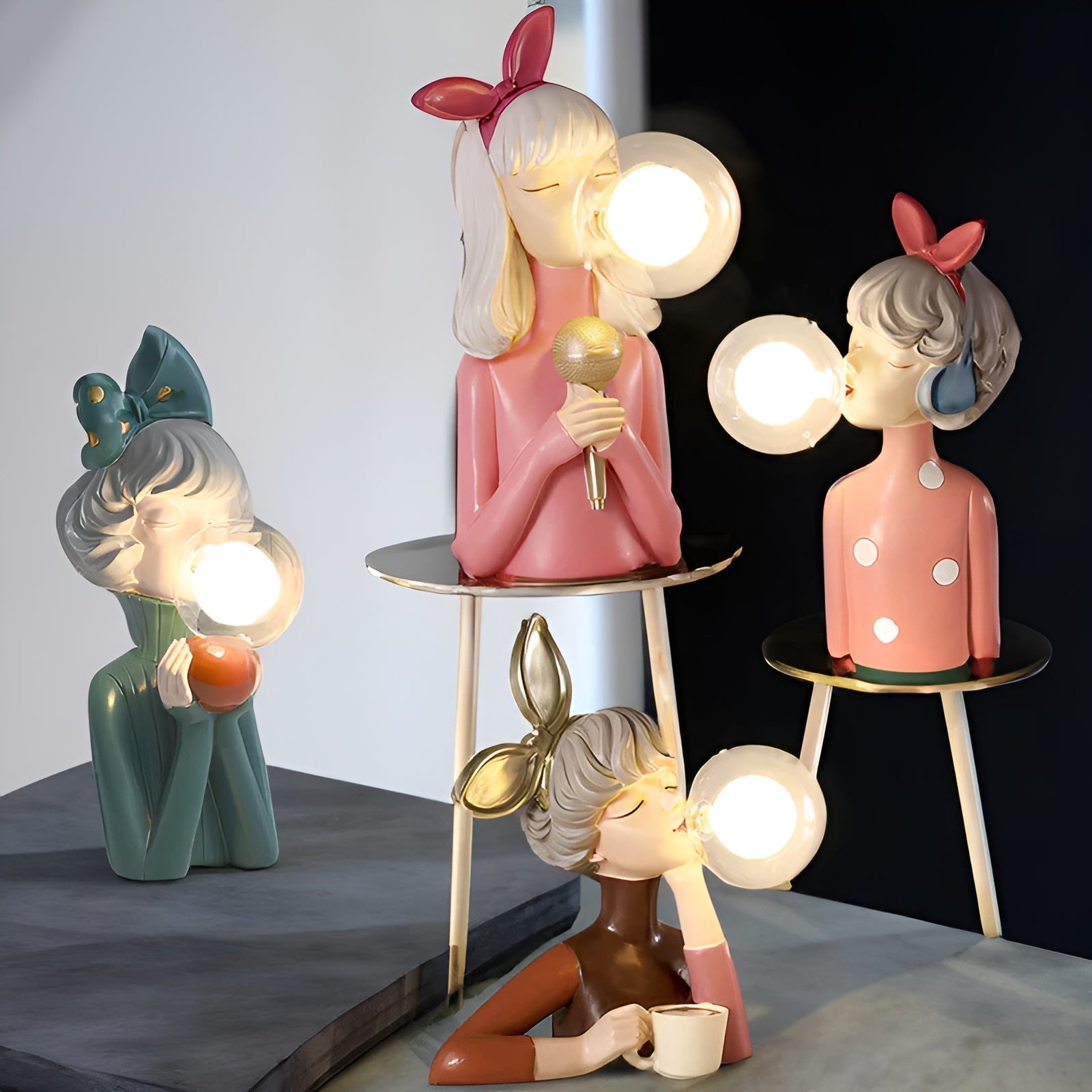 BubbleArt | Élégante Lampe Décorative Pour Salon Moderne 5