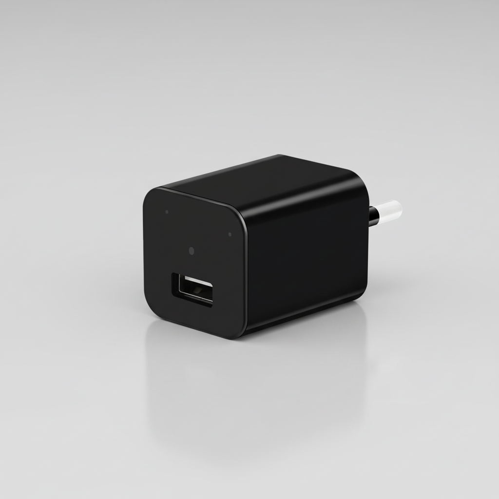 Caméra Espion | Adaptateur Discret avec Enregistrement HD 1080P | Surveillance Cachée pour Sécurité Optimale 1