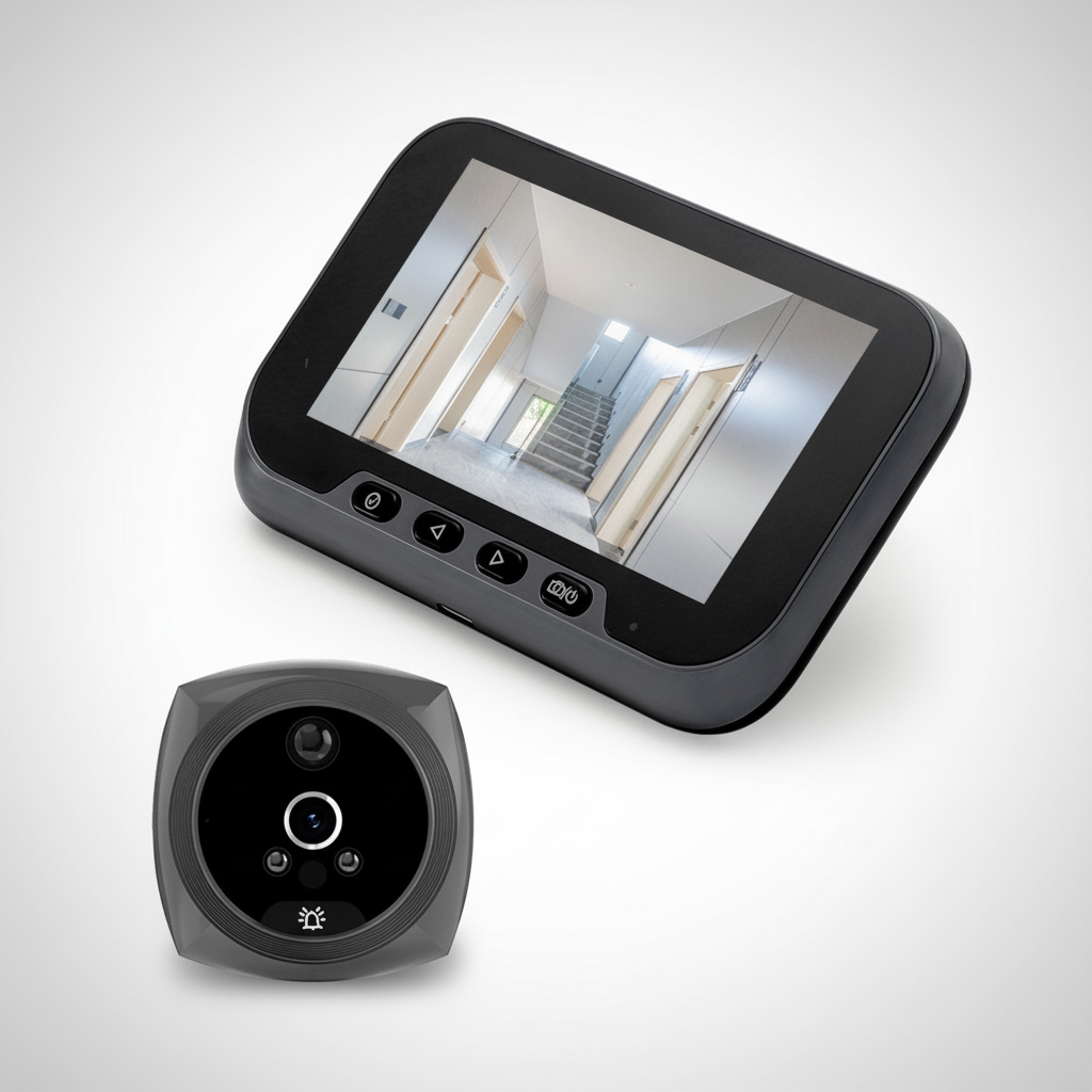 Caméra de Sécurité Numérique avec Écran HD et Vision Nocturne | Surveillance Optimisée pour Votre Maison 5