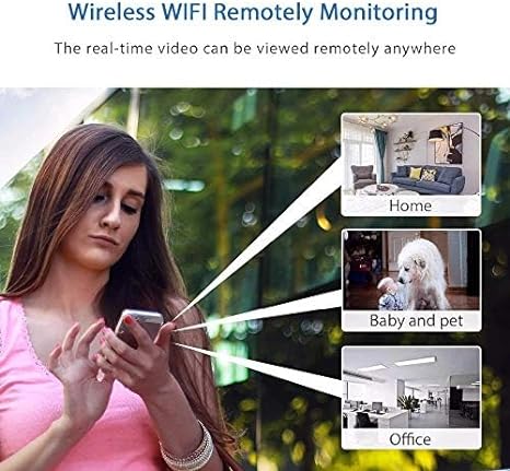 Caméra de Sécurité WiFi | Caméra 1080P avec Vision Nocturne | Surveillance Intérieure et Extérieure 1