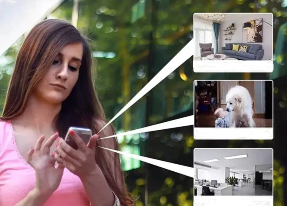Caméra de Surveillance Extérieure Wifi Full HD avec Vision Nocturne | Sécurité Intérieure et Extérieure 7