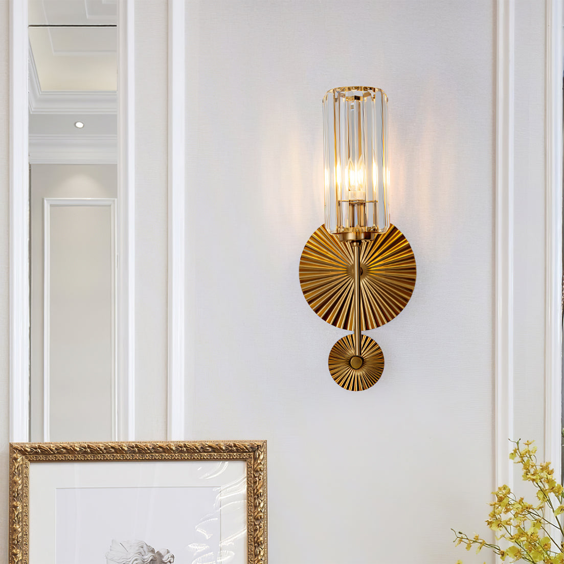 Cyléa – Applique Murale LED Cylindrique Élégante | Éclairage Classique d’Intérieur