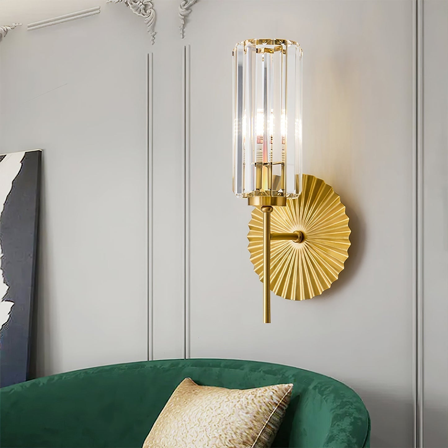 Cyléa – Applique Murale LED Cylindrique Élégante | Éclairage Classique d’Intérieur