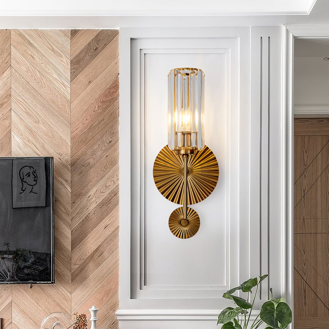 Cyléa – Applique Murale LED Cylindrique Élégante | Éclairage Classique d’Intérieur