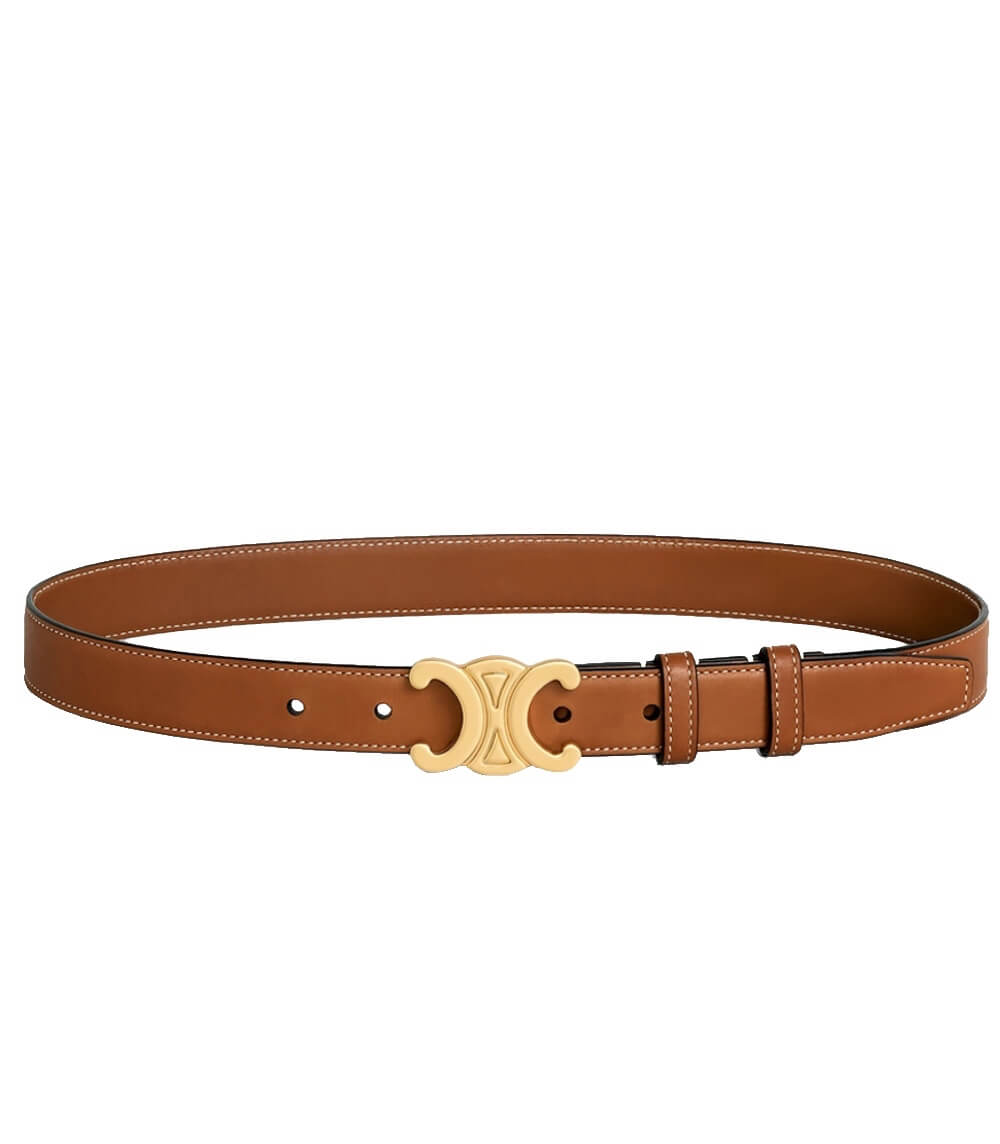 Ceinture Cuir Femme | Ceinture en Cuir PU avec Détails Dorés | Élégance et Confort pour Toutes Occasions 8