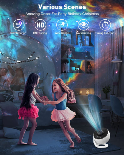 CelestiSphere | Éblouissant Projecteur de Planétarium 13-en-1 4