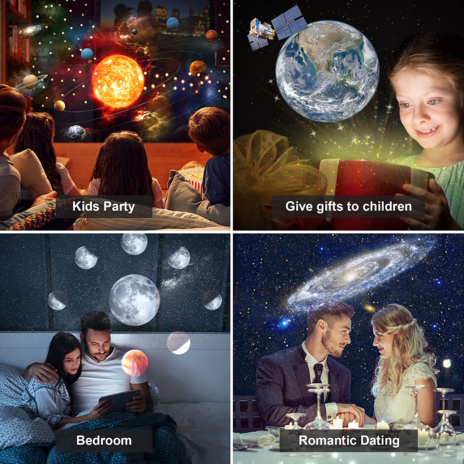 CelestiSphere | Éblouissant Projecteur de Planétarium 13-en-1 6