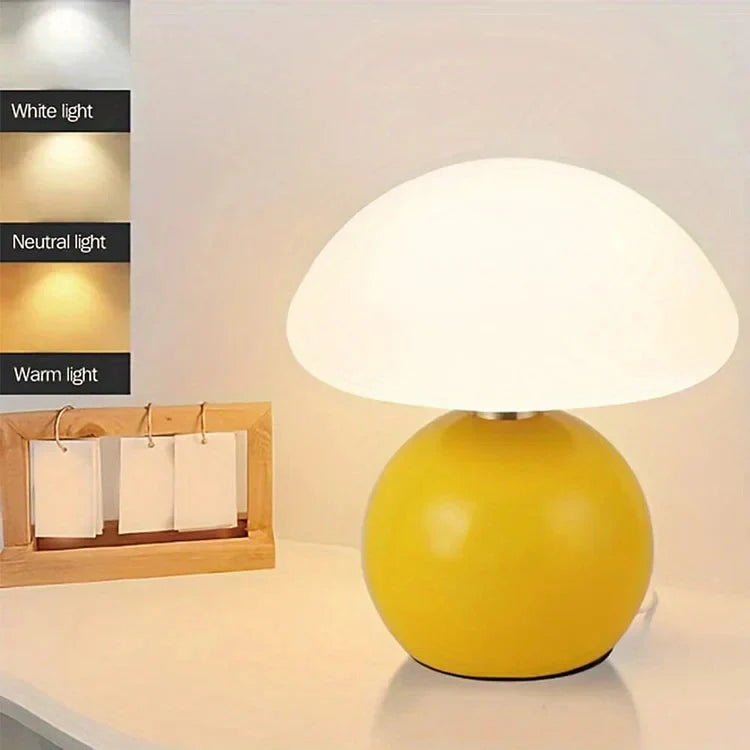 ChampignonLuxe | Élégante Lampe Decorative en Céramique Design Bauhaus 7