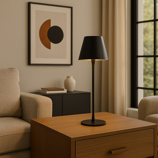 TouchLume Lampe – Lampe de Chevet Tactile Vintage | Éclairage LED Réglable & Design Élégant