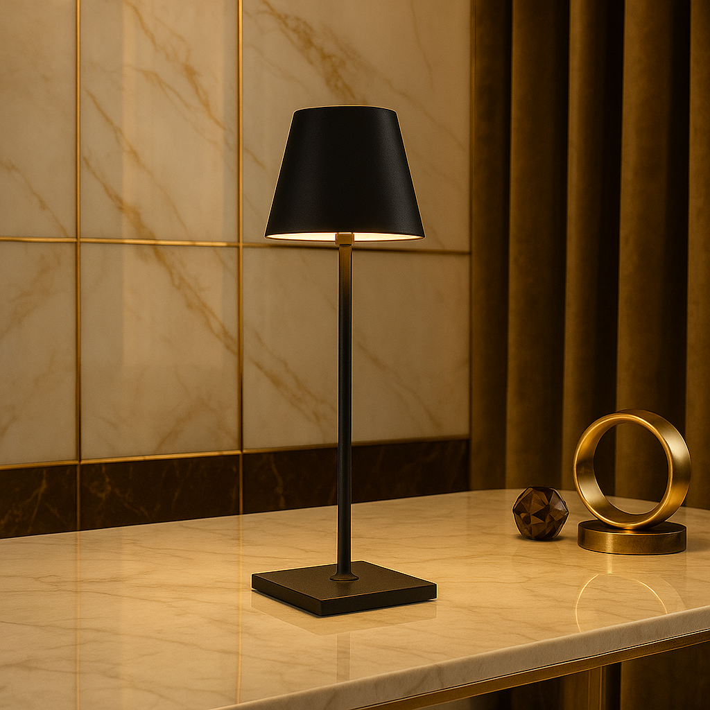 Scandilux – Lampe de Table Sans Fil et Rechargeable