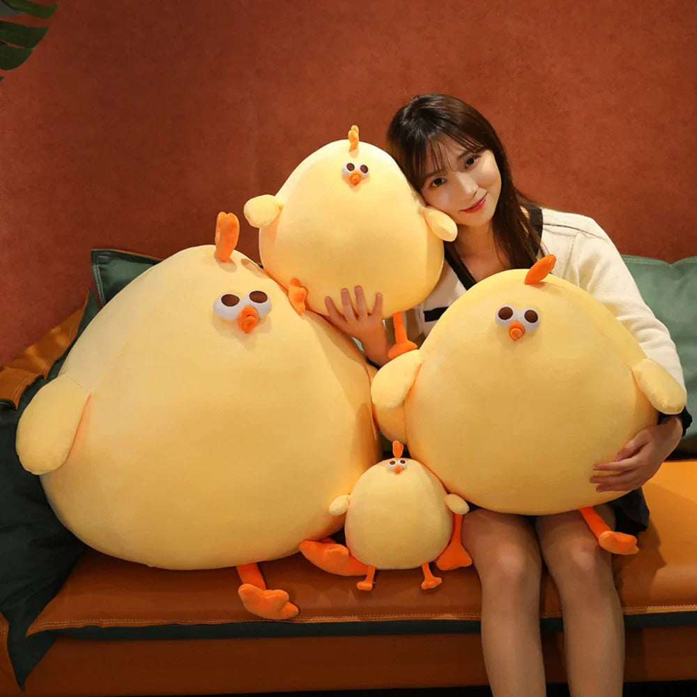BigChick CuddleBuddy - Énorme Peluche Poule Adultes