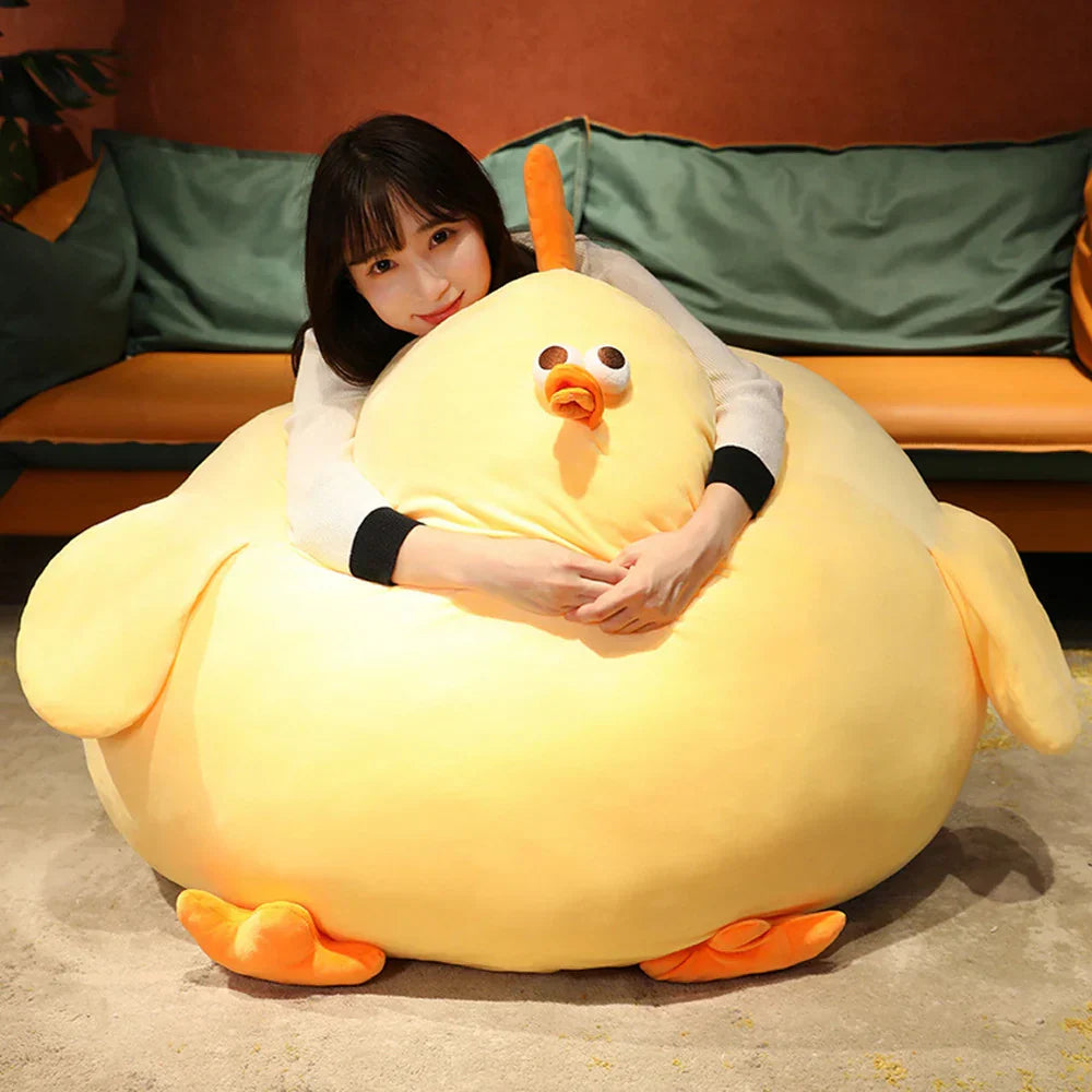 BigChick CuddleBuddy - Énorme Peluche Poule Adultes