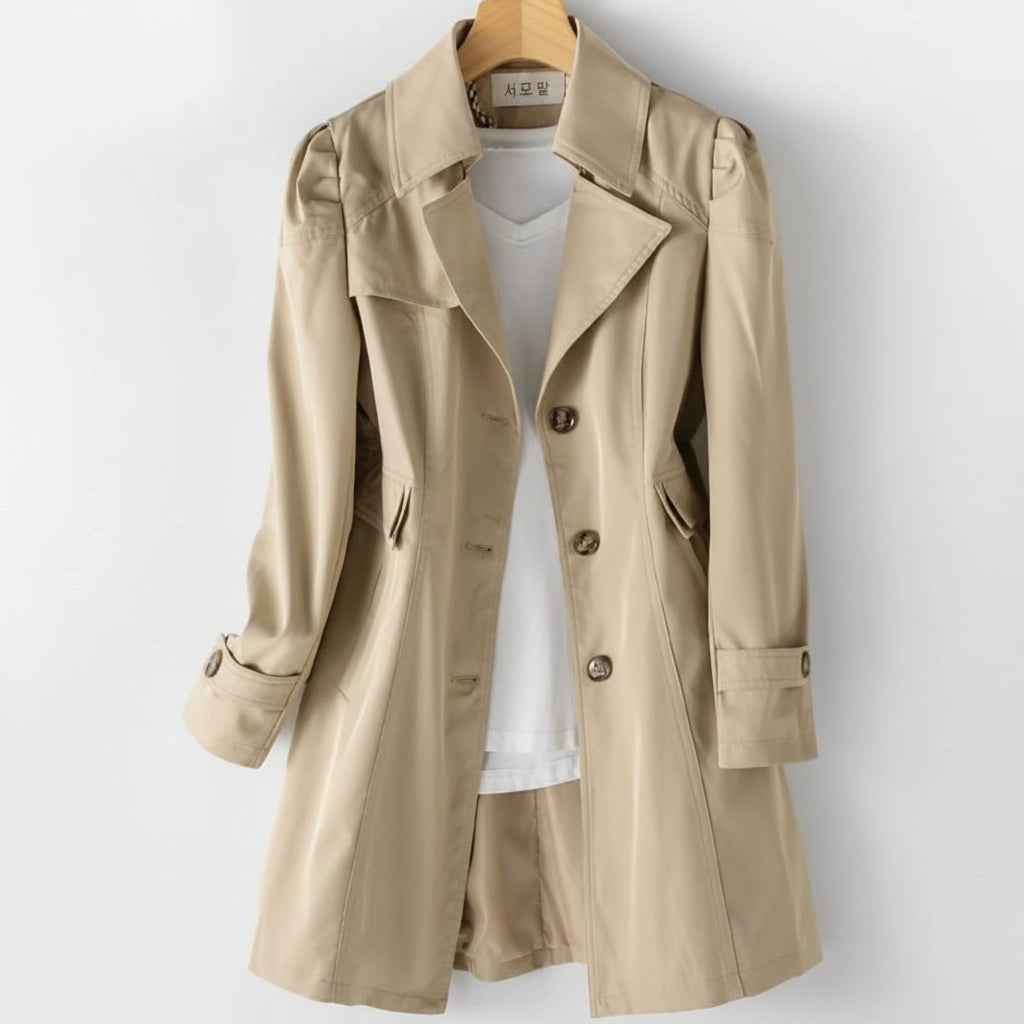 Chloe | Élégant Trench Coat Femme Imperméable pour Automne 0