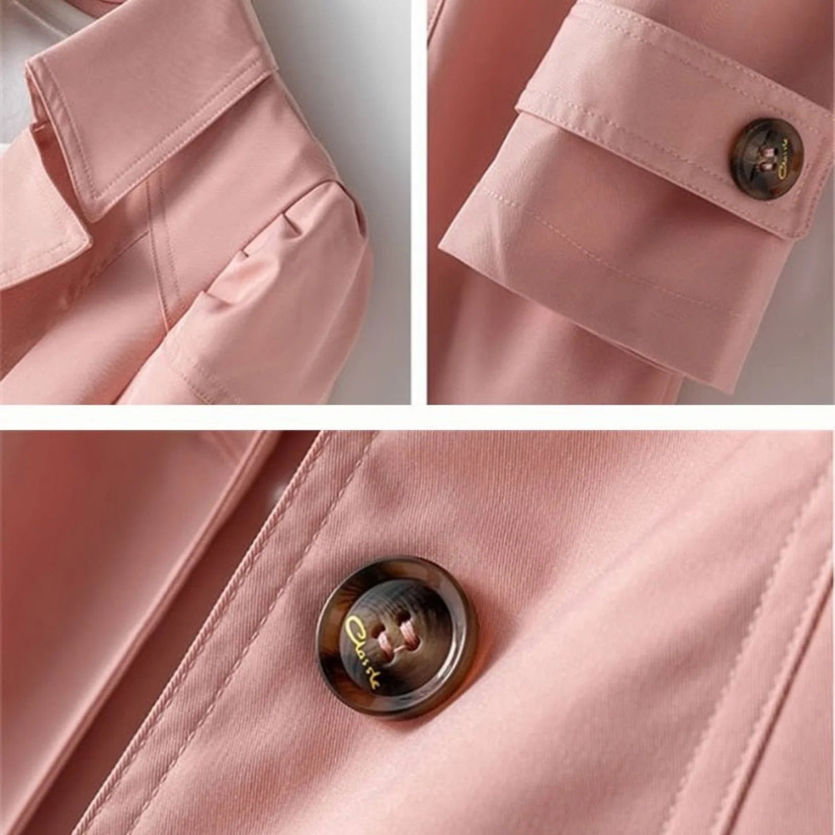 Chloe | Élégant Trench Coat Femme Imperméable pour Automne 5