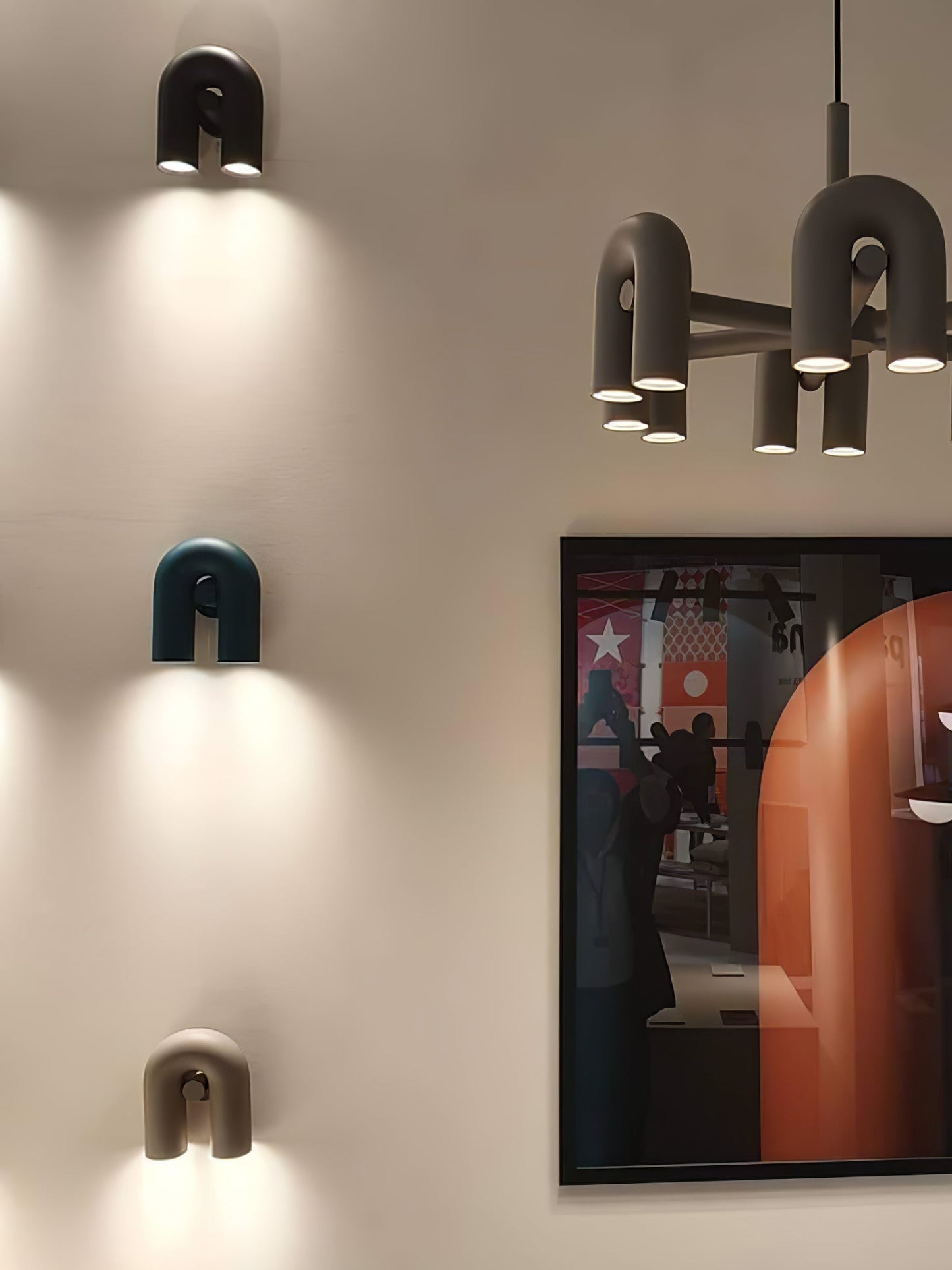 Cirqua – Éclairage Ludique à Modules en Forme de U