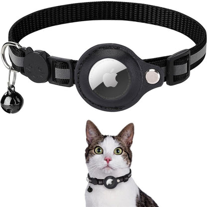 Collier GPS pour Chat avec Fermeture à Dégagement Rapide | Design Réfléchissant pour Sécurité Nocturne 0