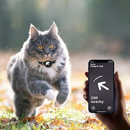 Collier GPS pour Chat avec Fermeture à Dégagement Rapide | Design Réfléchissant pour Sécurité Nocturne 1