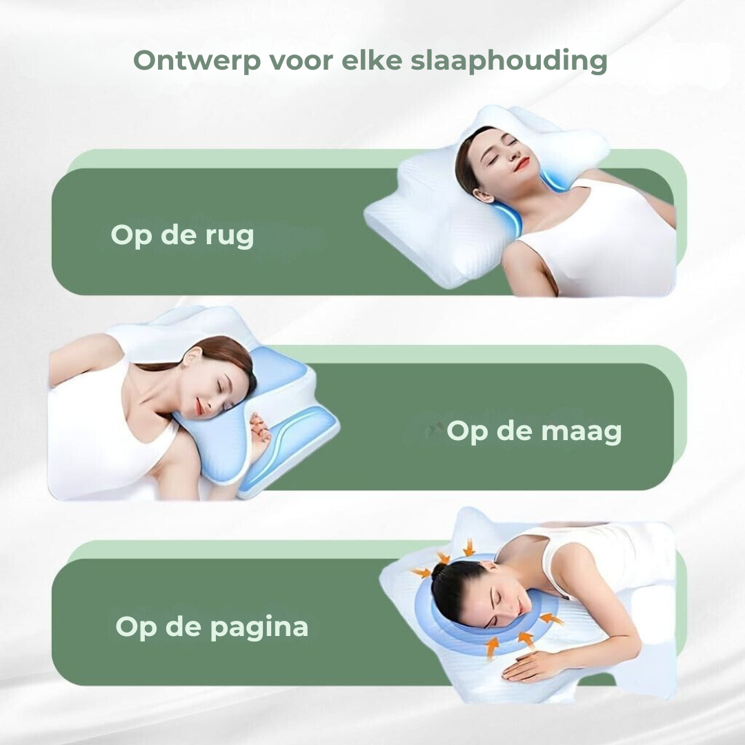 ConfortAlign | Oreiller Orthopédique avec Mousse à Mémoire de Forme | Soutien Ergonomique pour un Sommeil Réparateur 7