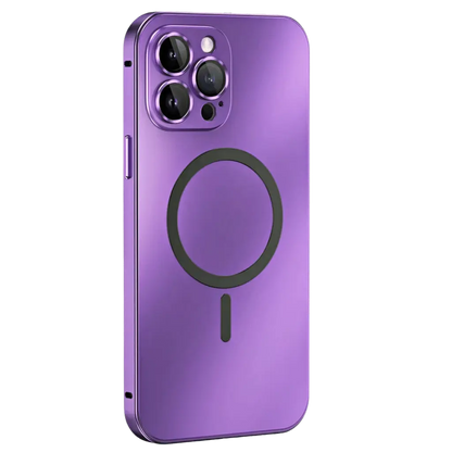 Coque iPhone Magnétique Métallique avec Protection Robuste | Design Élégant pour Sécurité et Style 12