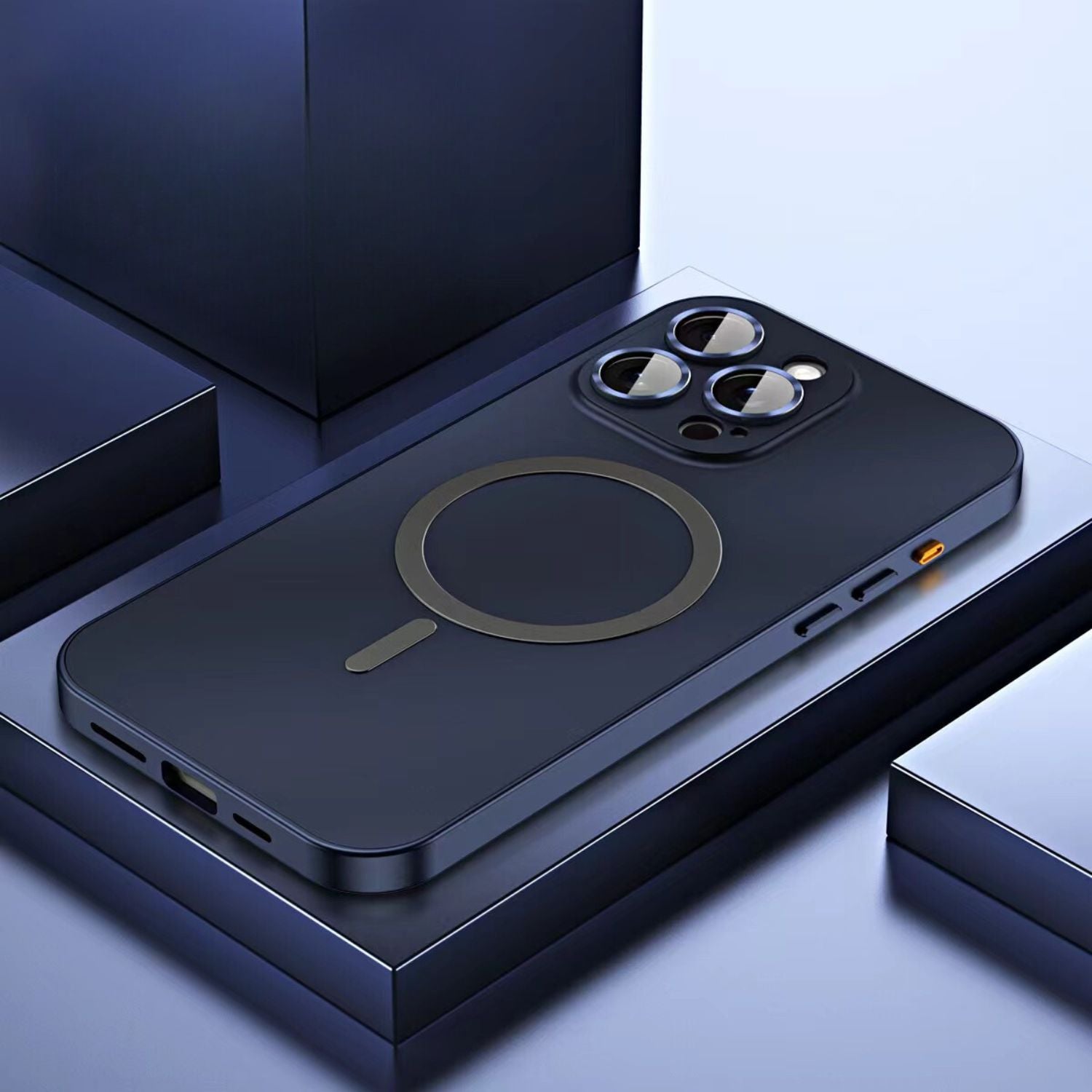 Coque iPhone Magnétique Métallique avec Protection Robuste | Design Élégant pour Sécurité et Style 9