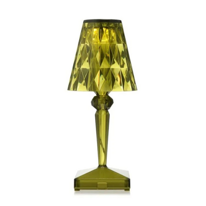 CristalÉclat | Élégante Lampe de Table en Cristal Chic Transparent 5