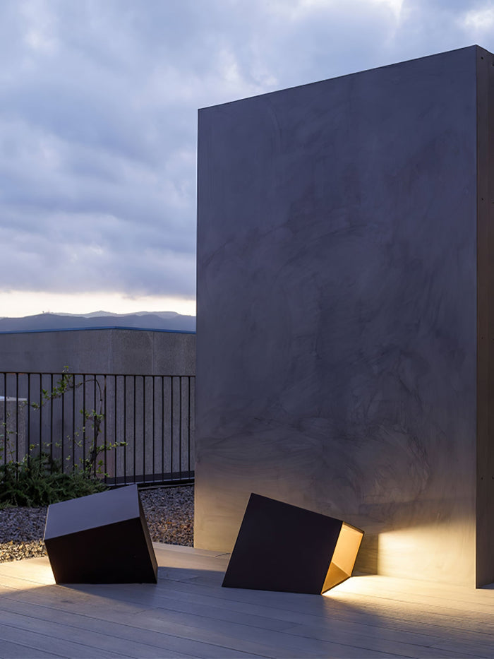 Cube Solar - Lampe Solaire Élégante pour Éclairage de Jardin