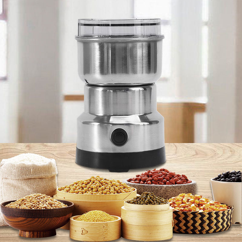 Cuisine Moderne | Broyeur Multifonctionnel Portable avec Moteur Puissant | Idéal pour Café, Épices et Céréales 1