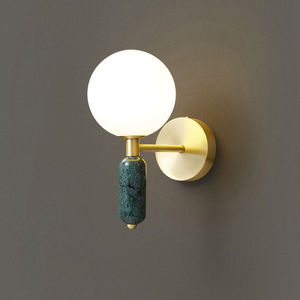 Luminous Stone - Lampe de Chevet et Applique Murale en Marbre