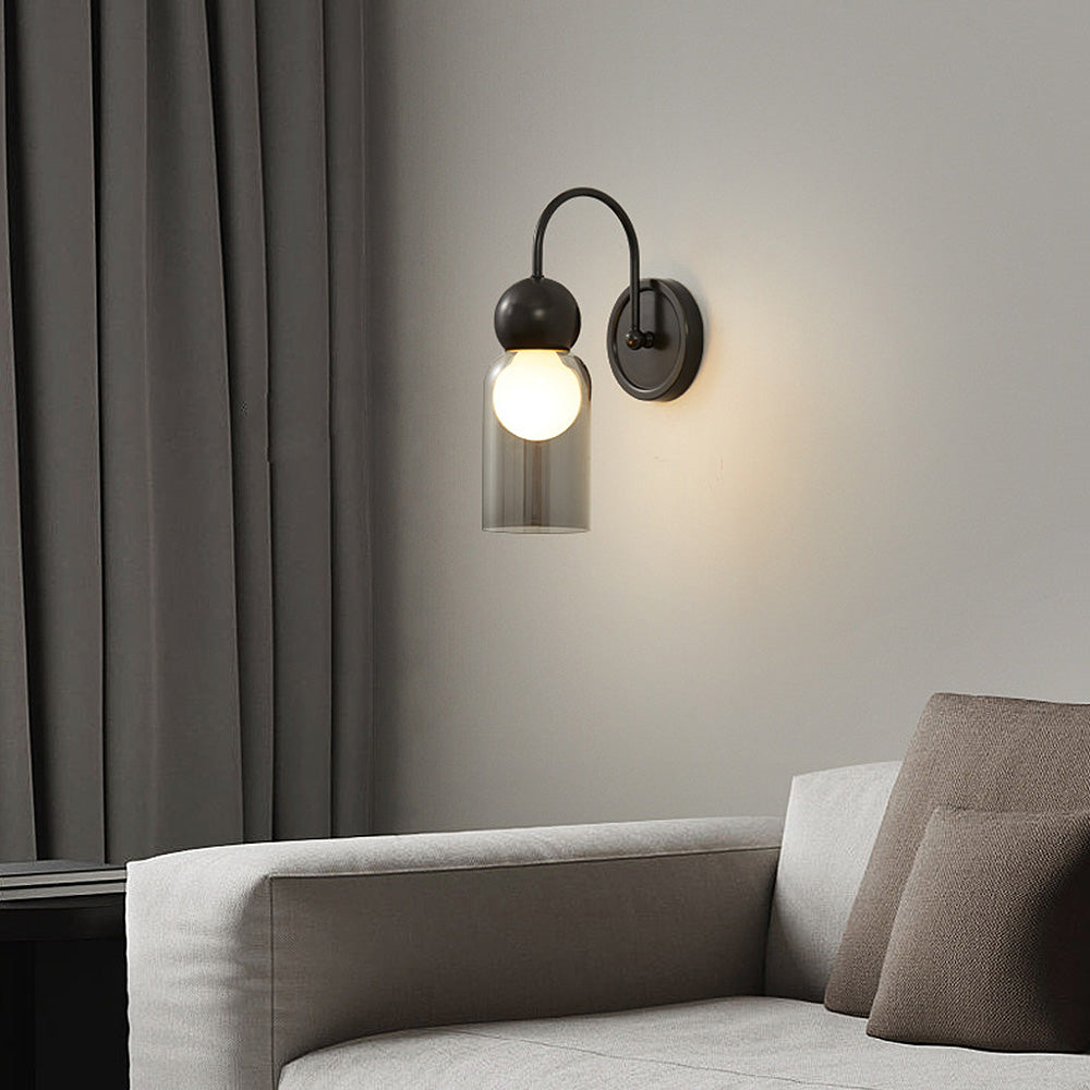 GlowFlare - Applique Murale Scandinave Transparente